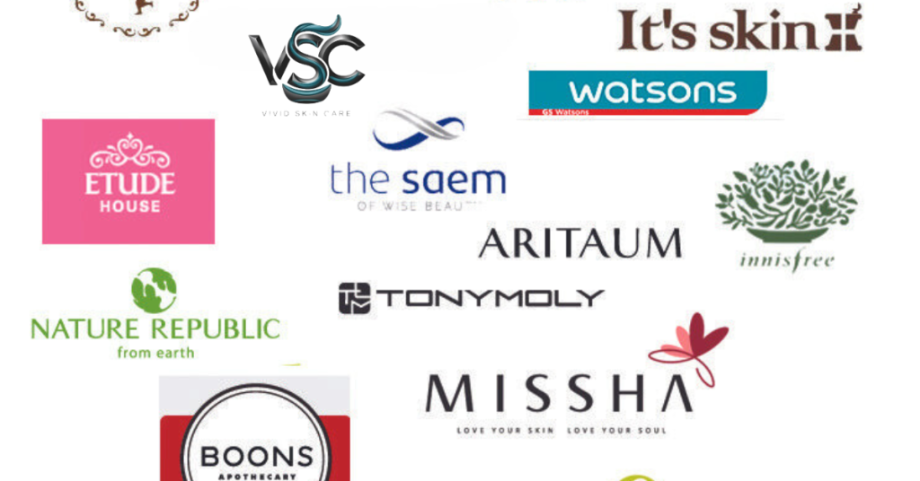 Skincare & Makeup Brand Names