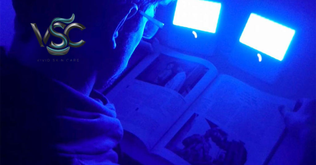 Bryan johnson blue light exposure sleep